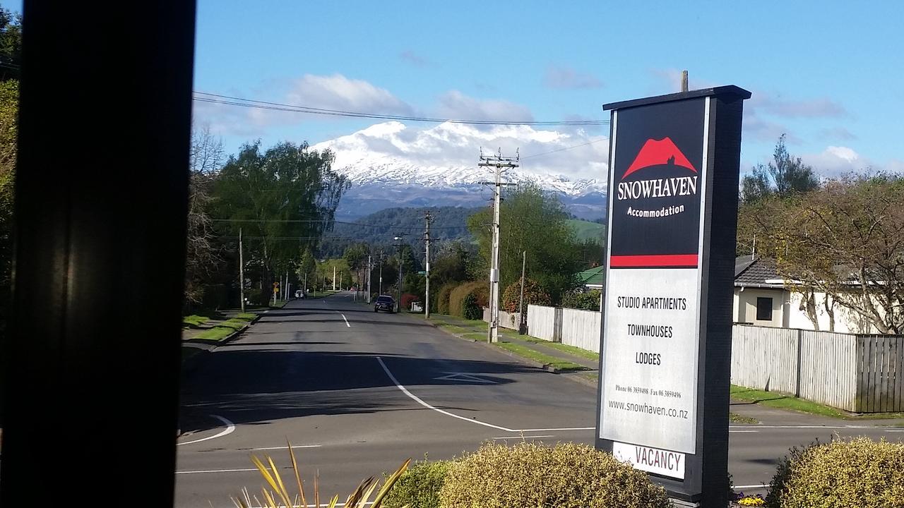 Snowhaven Motell Ohakune Exteriör bild